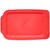 3qt Red BPA-Free Plastic Cover