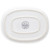 Corningware FS2 2.5qt/2.35L Oval French White Casserole Dish & F-2-PC Oval French White 2.5qt/1.5qt Plastic Lid