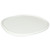2.5qt Oval French White Casserole Dish and Plastic Lid