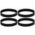 Bosch 2604736001 Toothed Drive Belt Replacement Part for Models 53518, 53514, PHO100, and PHO2082 (4-Pack)