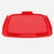 2-Quart Red BPA-Free Plastic Cover