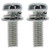 Metabo HPT 990541 Screw with Washer M5x16 for Various Tools (2-Pack)