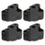 Metbo HPT/Hitachi 6698387 Carburetor Insulator Replacement Parts for TRB24EAP, RB24EAP (4-Pack)