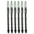 Pentel BK90L-A R.S.V.P. Black Fine Line Ballpoint Pen (6-Pack)