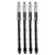 Pentel BK90L-A R.S.V.P. Black Fine Line Ballpoint Pen (4-Pack)