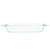 C-233 Clear Glass Rectangular Baking Dish