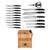 Chicago Cutlery 1126371 18pc Insignia2 Knife Block Set with Knife Sharpener