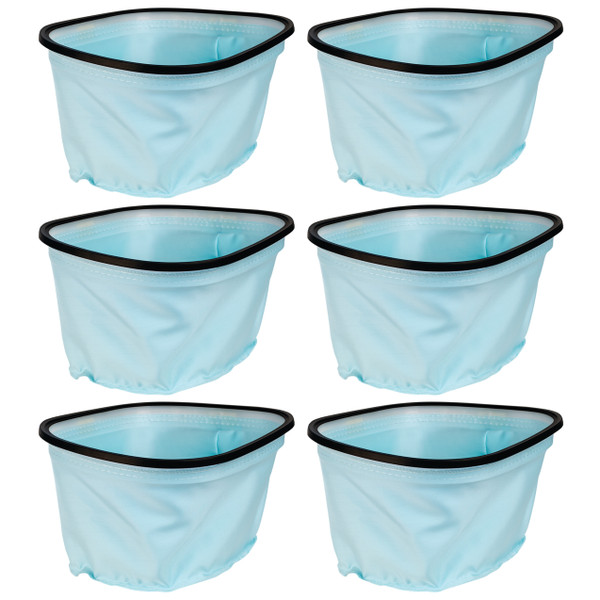 Makita 195553-3 Pre-Filter Replacement Parts for XCV04Z, XCV07PTX, and XCV07ZX (6-Pack)