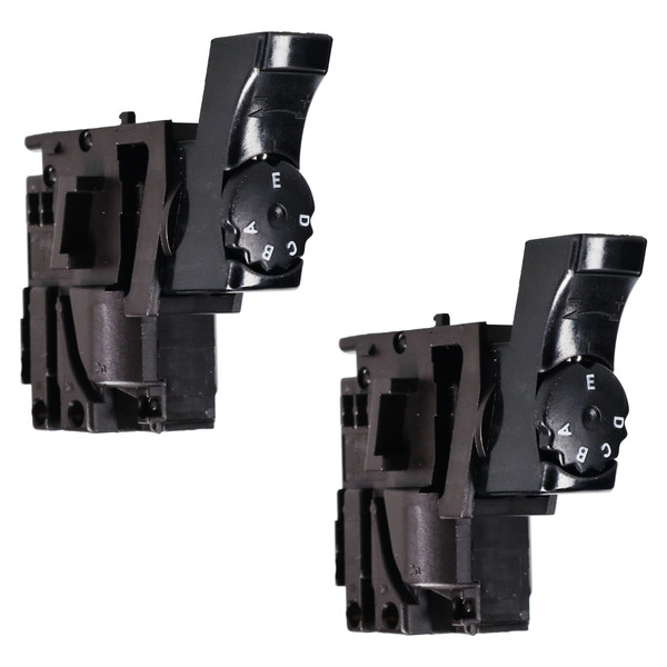 Bosch 2607200385 Switch for Belt Sanders 1274DVS, B7350, PBS75AE and 3270DVS (2-Pack)