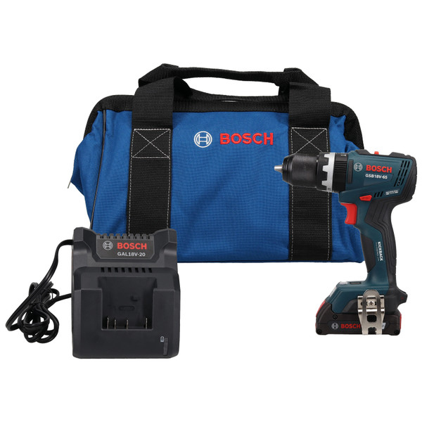 Bosch GSB18V-65B12 1/2in Brushless Hammer Drill/Driver Kit (Reconditioned)