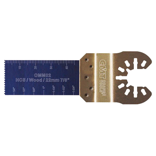 CMT OMM02-X1 Plunge And Flush-Cut Blade for Oscillating Multi-tools