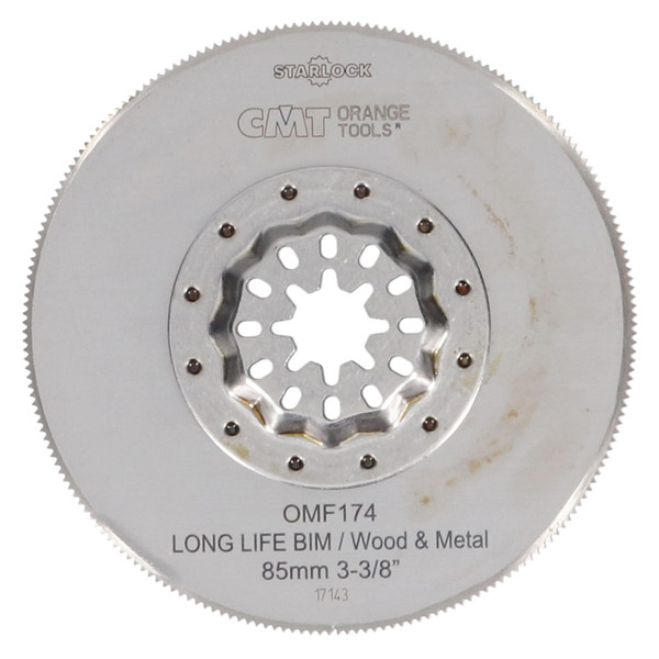 CMT OMF174-X1 85mm Cutting Blade for Oscillating Multi-tools TM3010C, M12