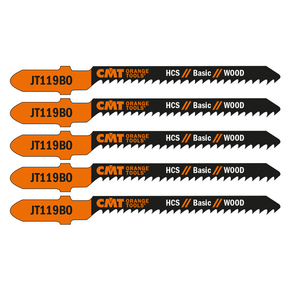 CMT JT119BO-5 Jig Saw Blades