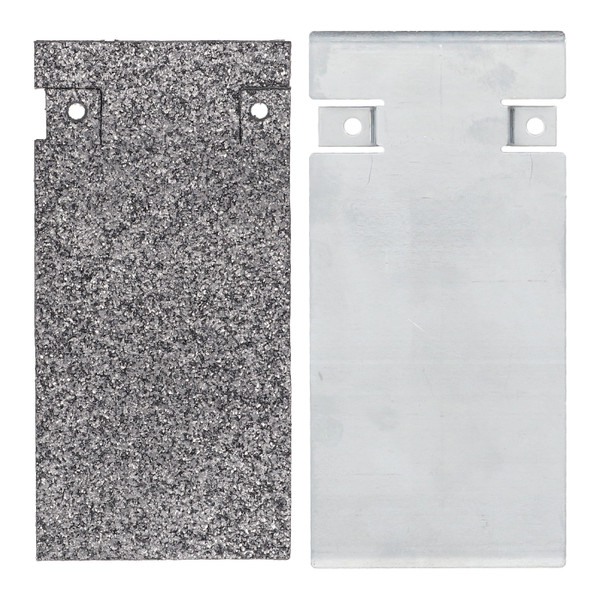 Bosch (1) 2601098037 Platten Plate, (1) 2601098040 Base Plate for Belt Sander 1274DVS