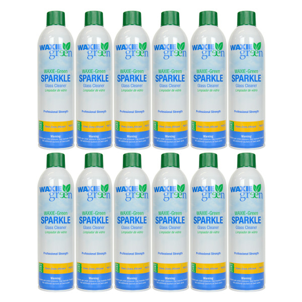 Waxie Green Sparkle 16-ounce Glass Cleaner (12-Pack)