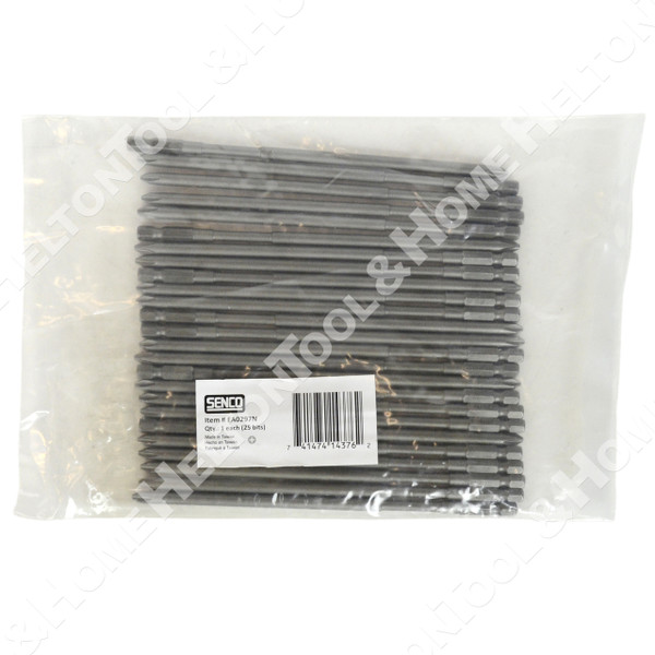 Senco EA0297N Duraspin #2 Phillips Impact Rated Screw Bits - 25 pack