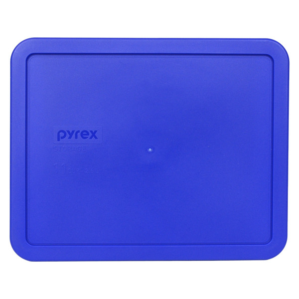 Pyrex 7212-PC Cadet Blue Rectangle Plastic Food Storage Replacement Lid