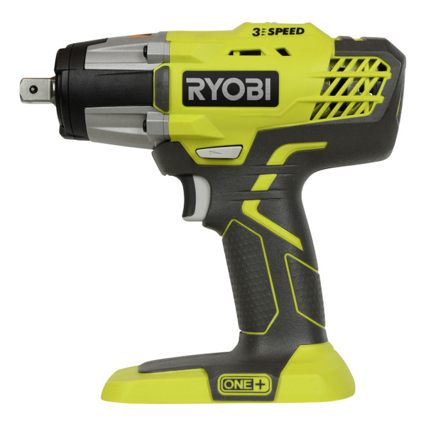 Ryobi P261 18V ONE+ 1/2" Cordless 3-Speed Impact Wrench, Tool Only