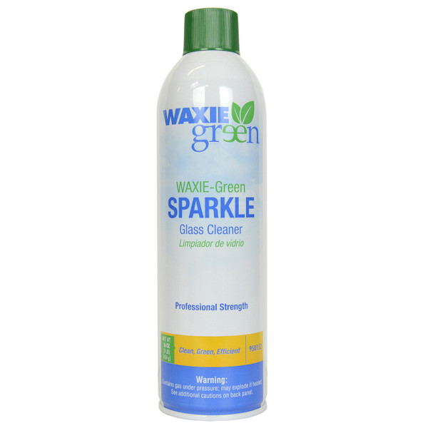 Waxie Green 16 Oz Professional Strength Sparkle Glass Cleaner
