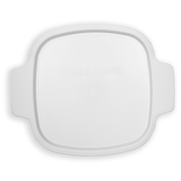 Corningware A-1-PC White Square Plastic Food Storage Replacement Lid