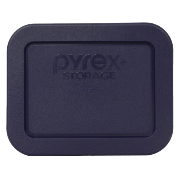 Pyrex 7213-PC Dark Blue Rectangle Plastic Food Storage Replacement Lid