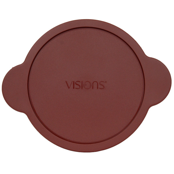 Visions CM 225-PC 2.25L Cranberry Red Plastic Replacement Lid