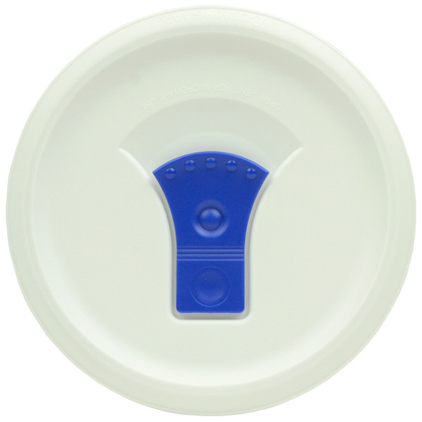 Corningware FW16 Round Vented Replacement Lid Cover with Blue Tab for 16oz Casserole Dish