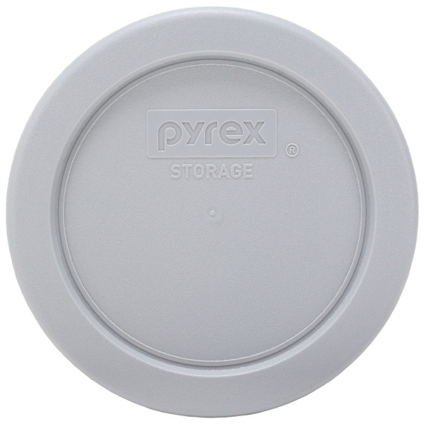Pyrex 7202-PC Jet Grey Round Plastic Food Storage Replacement Lid Cover