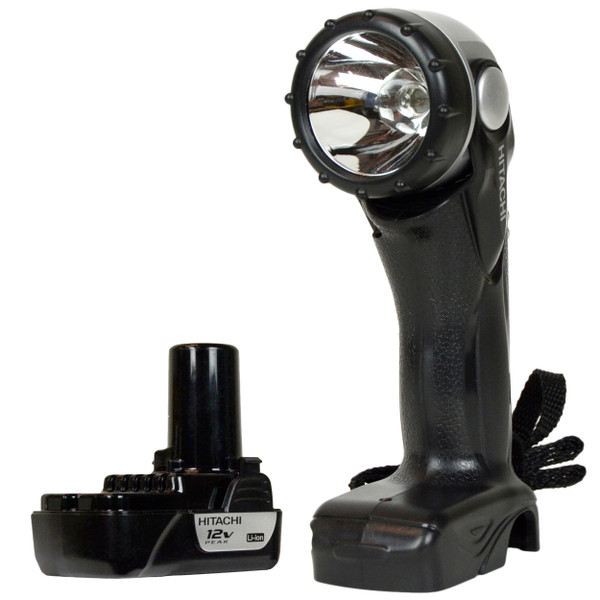 Metabo HPT/Hitachi UB10DL 12V Lithium-Ion Cordless Flashlight Torch and BCL1015S Battery Pack