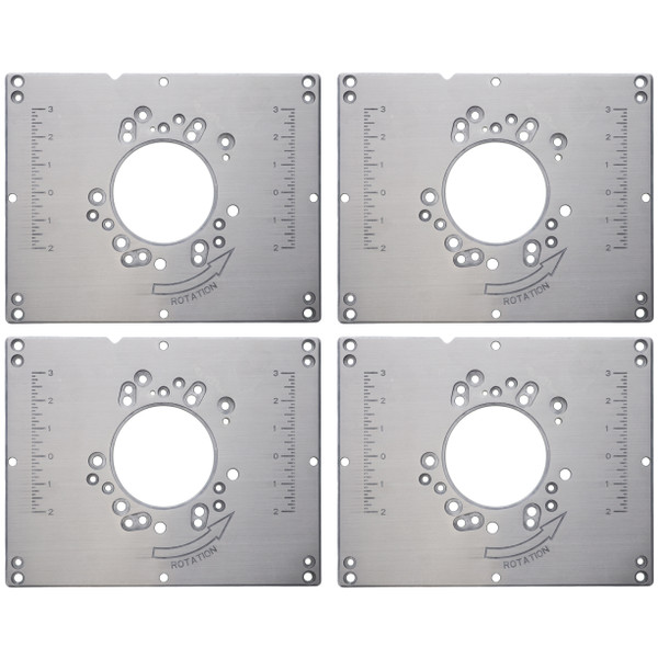 Bosch 2610938414 Adapter Plate Replacement Part for RA1171 and RA1181 (4-Pack)