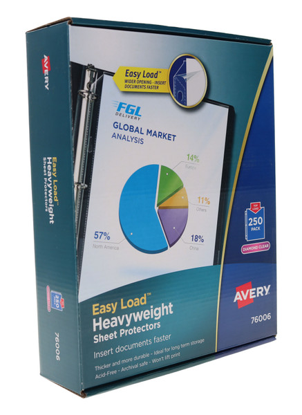 Avery 76006 Premium Heavyweight Sheet Protectors (4-Pack)