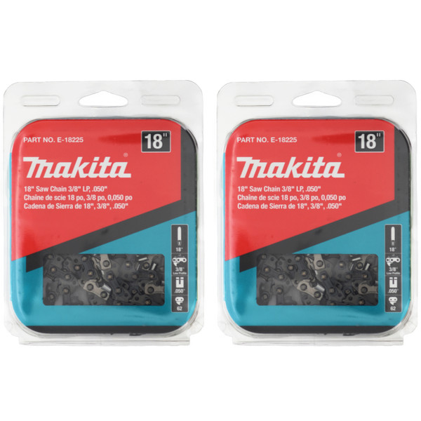 Makita E-18225 18in Saw Chain 3/8in LP .050in (2-Pack)