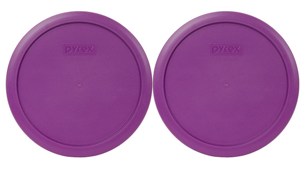 Pyrex 7403-PC 10-Cup Thistle Purple Mixing Bowl Storage Lid (2-Pack)