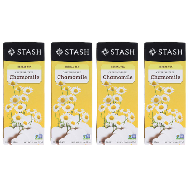 Stash Chamomile Herbal Tea 30-bag Box (4-Pack)