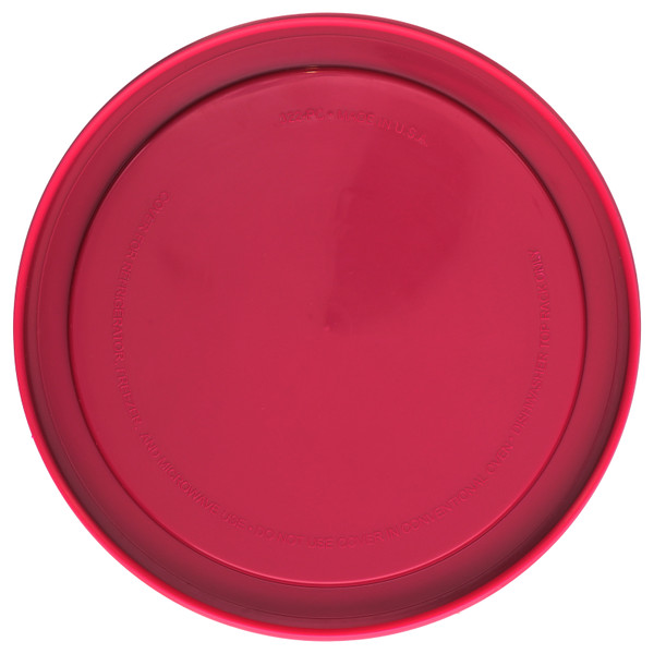  Pyrex 322-PC Sangria Red Food Storage Mixing Bowl Round Plastic Replacement Lid 