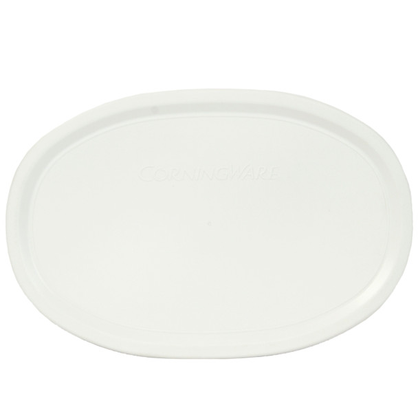white oval casserole dish