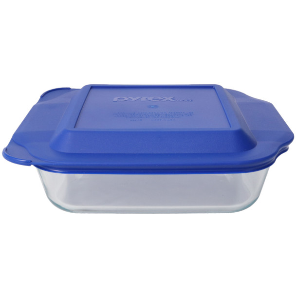 pyrex blue baking dish