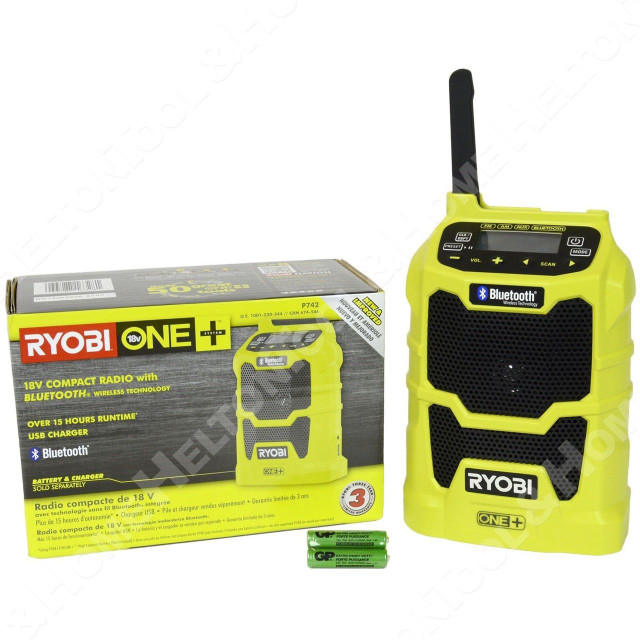 Ryobi P742 18V AM/FM Radio