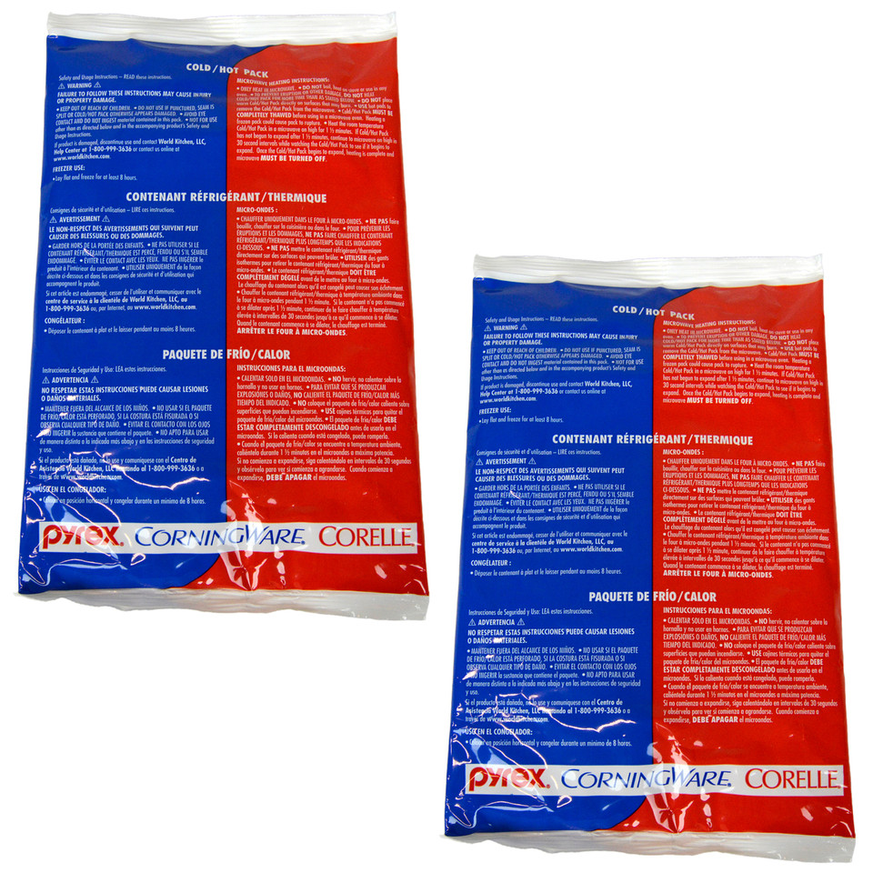 Pyrex Large Hot & Cold Pack 2 Pack