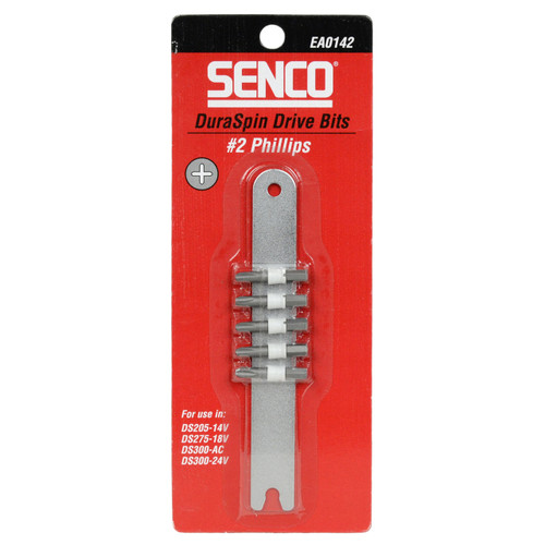 Senco EA0122 #2 Phillips Duraspin/Tyrex Bits | 4-2 Packungen | Ca. 12,7 Cm Lang | Für DS200-AC, D400-AC Modelle