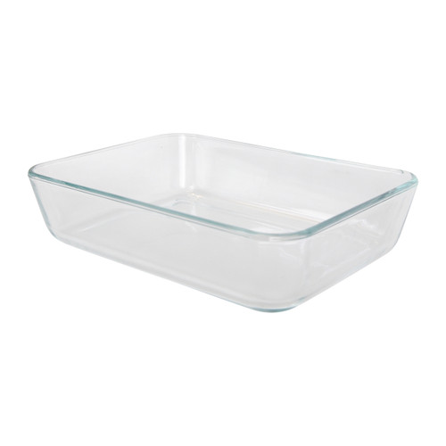 Pyrex (4) 7210 3-Cup Clear Glass Food Storage Dishes and (4) 7210