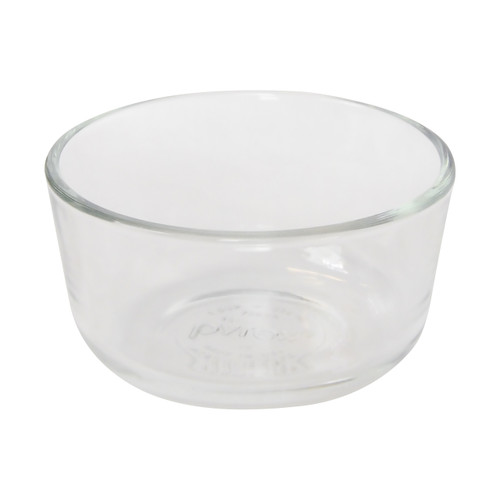 Pyrex 7202 Simply Store 1-Cup Round Clear Glass Food Storage Bowl (2-Pack)