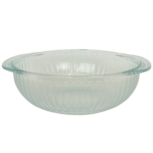 Pyrex 7401 3-Cup Sculpted Glass Mixing Bowls (4-Pack)