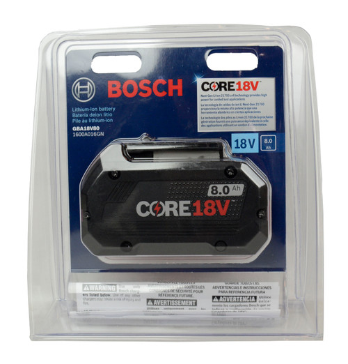  BOSCH GBA18V80 18V CORE18V® Batería de iones de litio