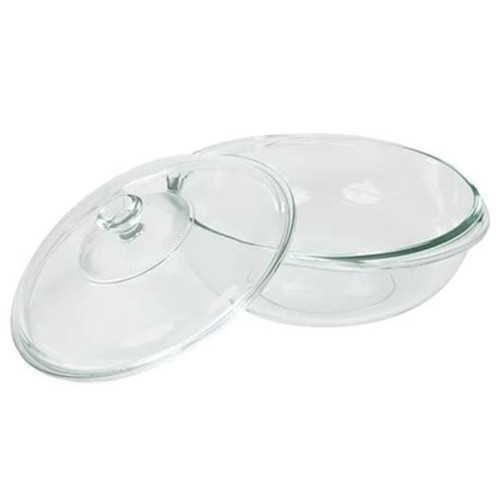 Pyrex 325 2.5qt/2.35L Round Clear Glass Mixing Bowl