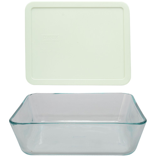 Pyrex Simply Store 11-Cup Rectangle Glass Storage Container with Lid -  Triple A Building Center