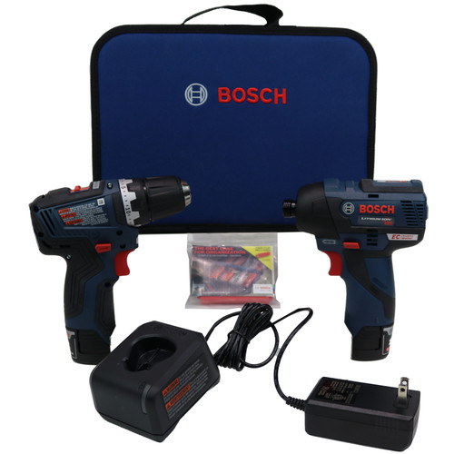 Bosch GXL12V-220B22-RC 12V Max 2-Tool Brushless Combo Kit (Recon
