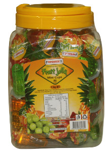 PANDAROO FRUIT JELLY MINI 80PC 1.5KG Lek's Asian Market