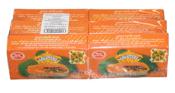 Savon ASANTEE Papaye & Miel - Éclaircissant, Anti-imperfections - 125g, Made In France