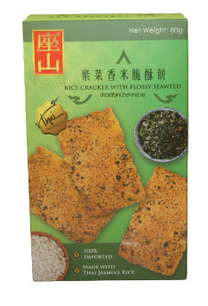 CHAO SUA RICE CRACKER FLOSSY SEAWEED 80G - Lek's Asian Market